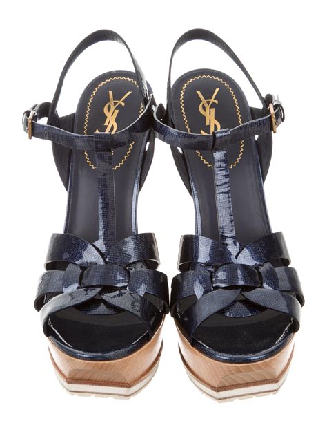 do ysl tribute sandals run small|ysl tribute platform sandals.